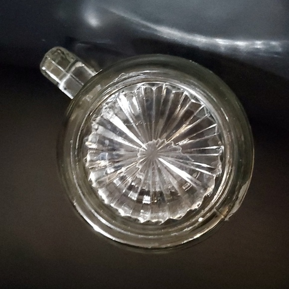 Outerbanks NC drinking glass clear glass 7” tall beer mug Berr Stein Euc OXB - Picture 8 of 8